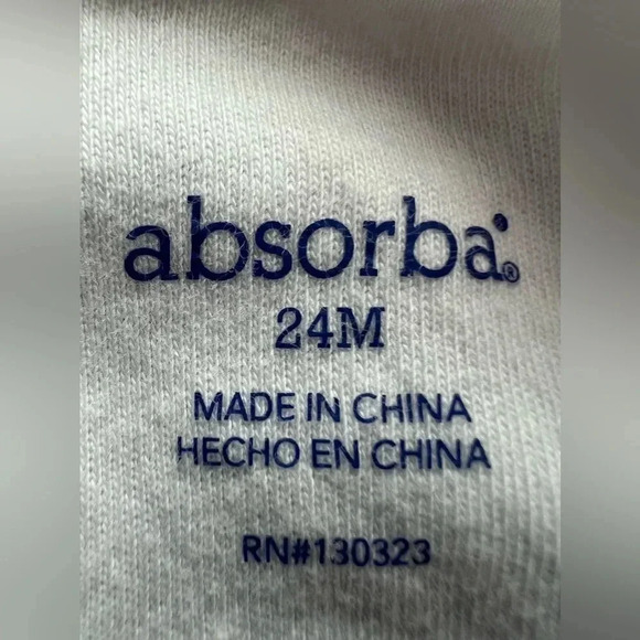 absorba | baby girls one piece dress. Size: 24M. - Picture 7 of 12